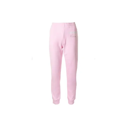 MOSCHINO Knitted Sweatpants Women's Pink