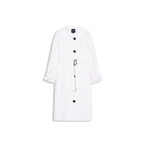 EPTISON WOMAN Long-Sleeved Dresses Women's White