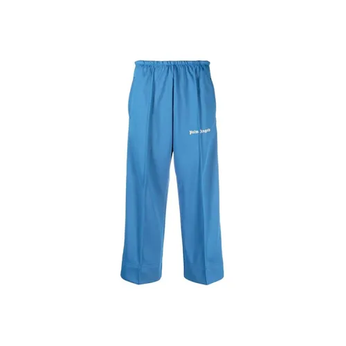 PALM ANGELS Knitted Sweatpants Women's Blue