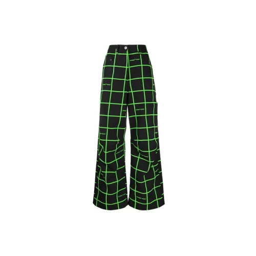 OFF-WHITE FW21 Casual Pants Women's Green