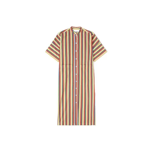 JIL SANDER Short-Sleeved Dresses Women's Multicolor