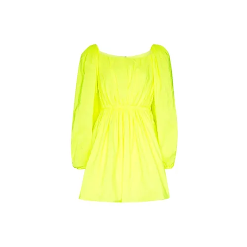 Valentino Long-Sleeved Dresses Women's Yellow