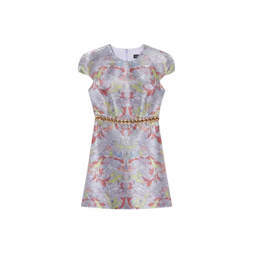 VERSACE Short-Sleeved Dresses Women's Light Purple