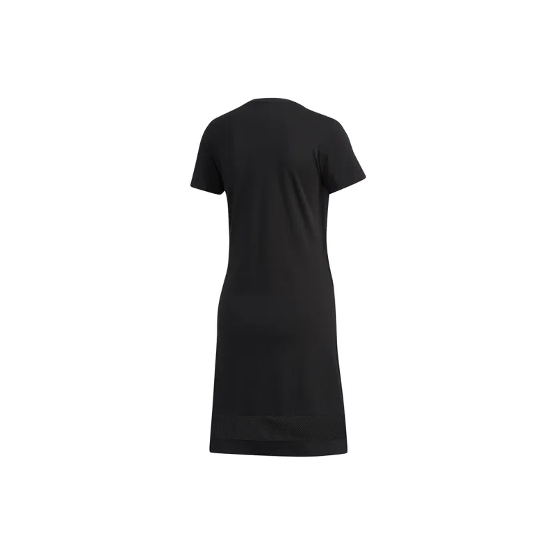 Adidas Neo Short Sleeved Dresses Women's Black-1