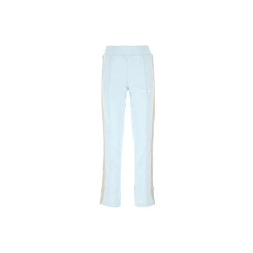 PALM ANGELS Knitted Sweatpants Women's Light Blue