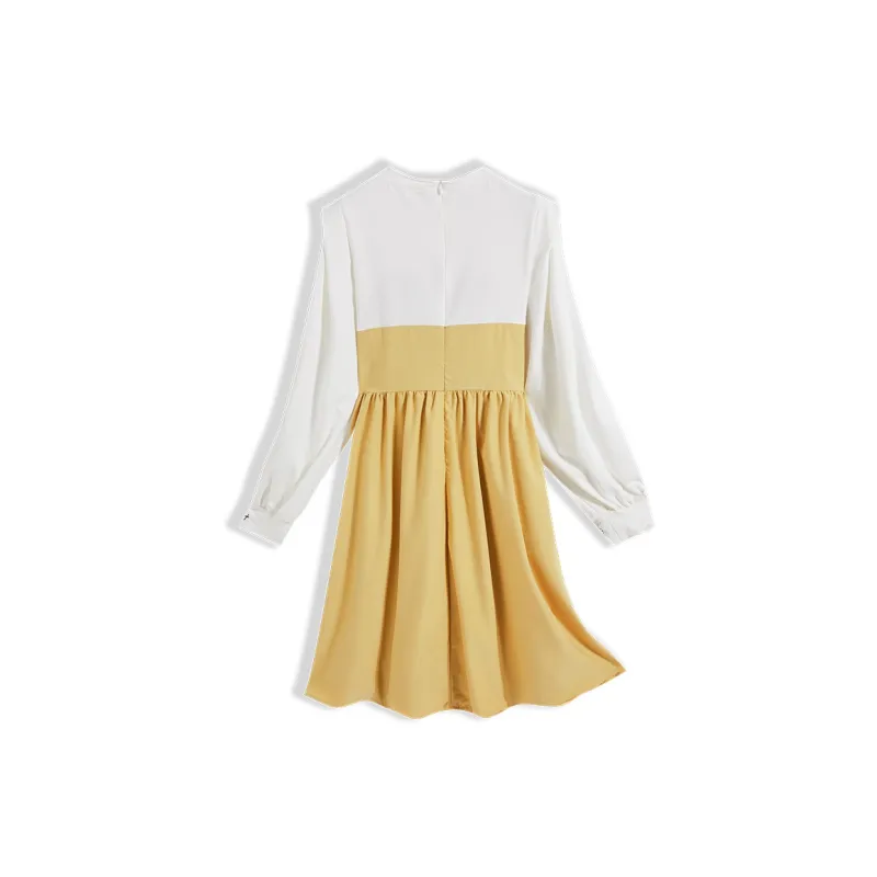 EPTISON WOMAN MOGUIMAO Patchwork Style Dress-3