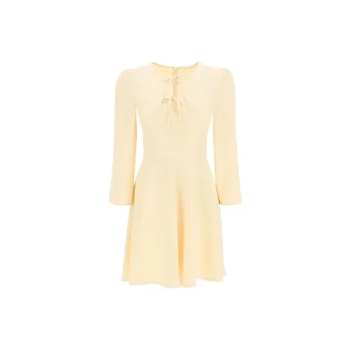 See By Chloe Long-Sleeved Dresses Women's Beige