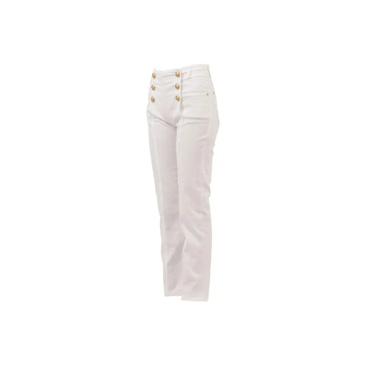 BALMAIN Jeans Women's White-2