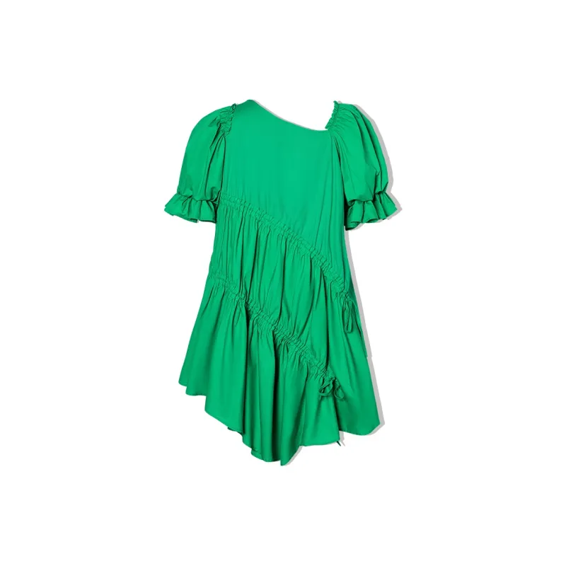 EPTISON WOMAN SS22 Pleated Skirt Dress-3