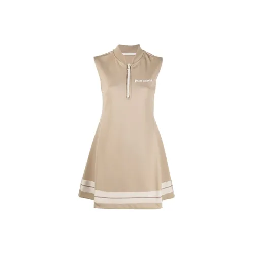 PALM ANGELS Sleeveless Dresses Women's Khaki