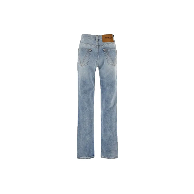 Vetements Jeans Women's Light Blue-1