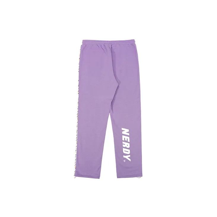 NERDY Straight Pants Women's Light Purple-1