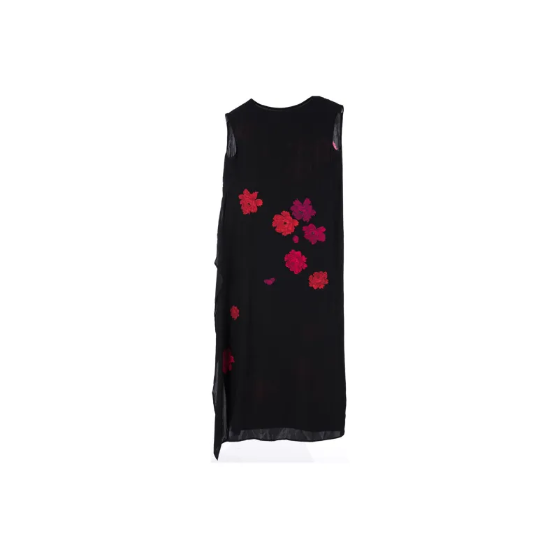 Yohji Yamamoto Sleeveless Dresses Women's Black-1