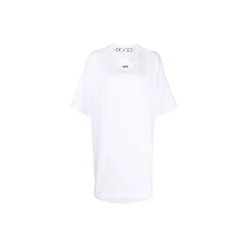 OFF-WHITE FW21 Short-Sleeved Dresses Women's White