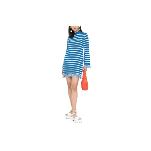 MSGM Long-Sleeved Dresses Women's Blue