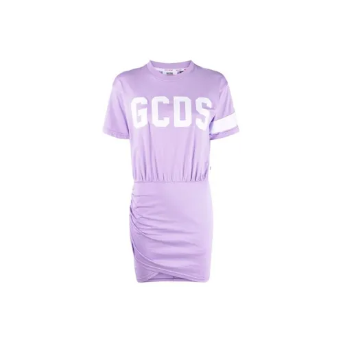 GCDS Short-Sleeved Dresses Women's Purple