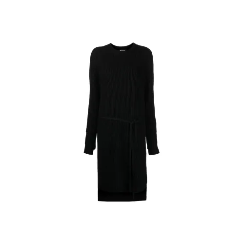 Ann Demeulemeester Long-Sleeved Dresses Women's Black