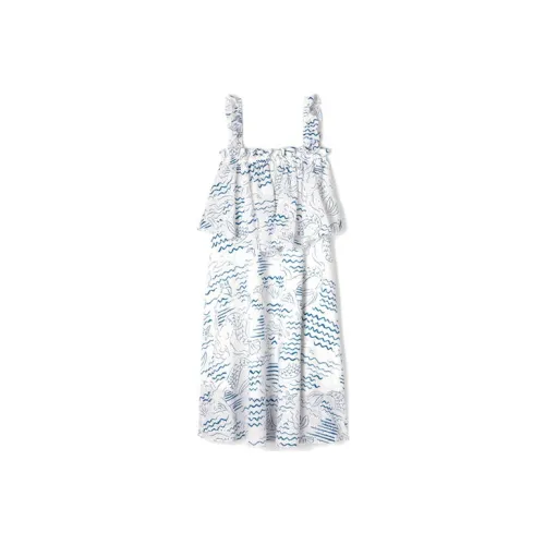 KENZO Slip Dresses Women's Light Blue