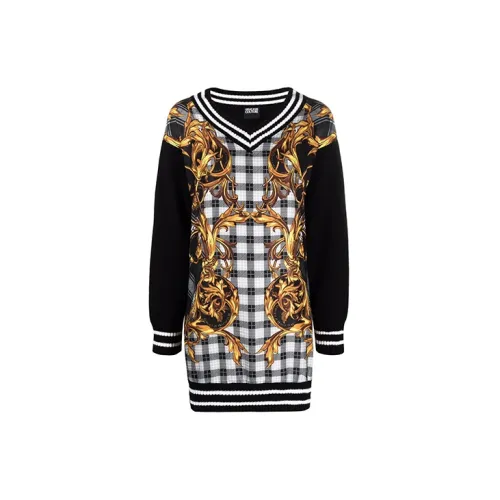 VERSACE JEANS COUTURE Long-Sleeved Dresses Women's Multicolor