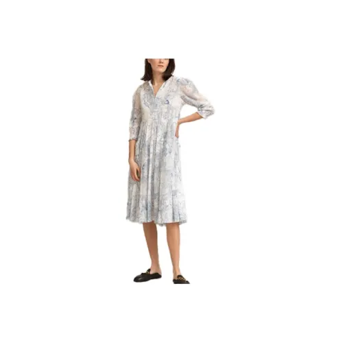 See By Chloe Long-Sleeved Dresses Women's White