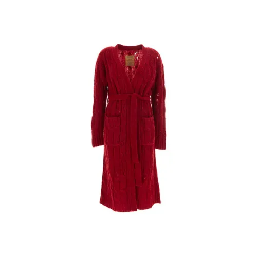 UMA WANG Long-Sleeved Dresses Women's Red