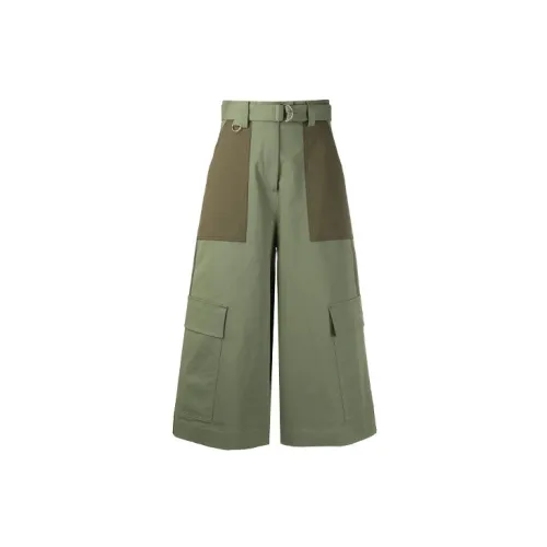 MSGM Casual Pants Women's Green