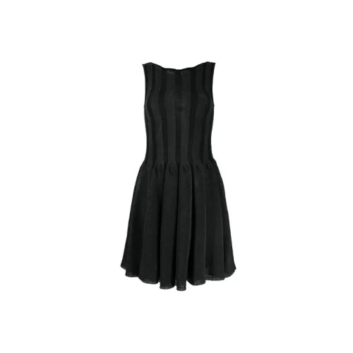 EMPORIO ARMANI Sleeveless Dresses Women's Black