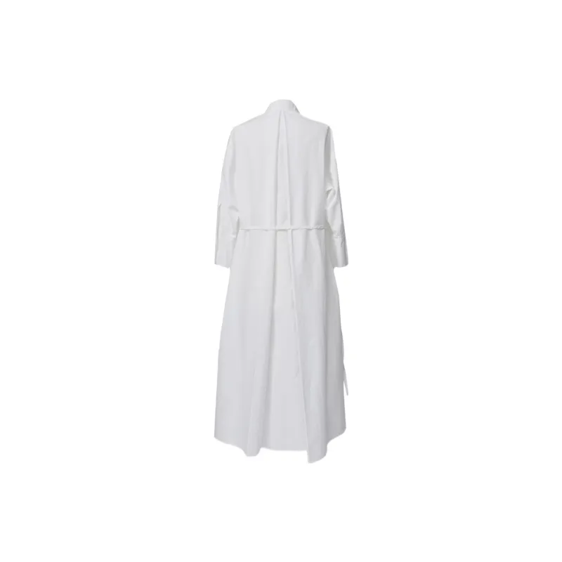 KIMHEKIM Long-Sleeved Dresses Women's White-1