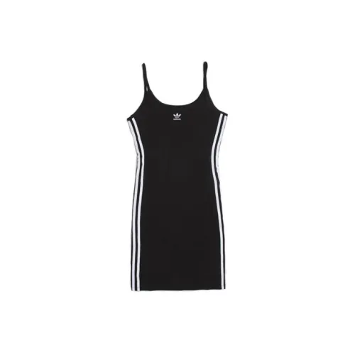 Adidas Originals Slip Dresses Women's Black