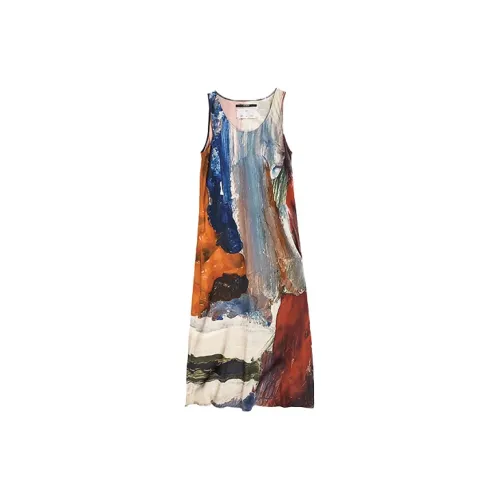 SONG FOR THE MUTE Sleeveless Dresses Women's Multicolor