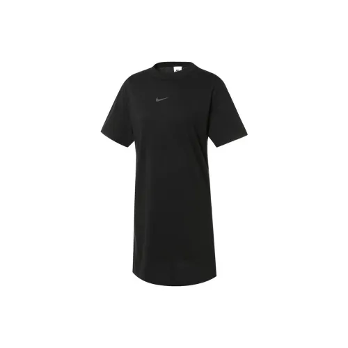 Nike Short-Sleeved Dresses Women's Black