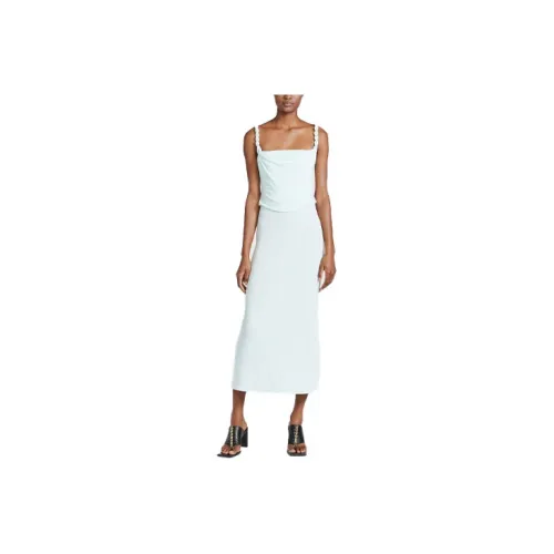 DION LEE Sleeveless Dresses Women's Light Blue