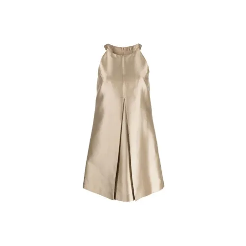 EMPORIO ARMANI Sleeveless Dresses Women's Gold