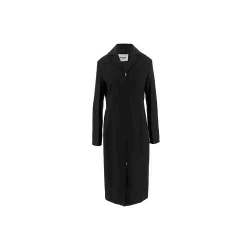 JIL SANDER Long-Sleeved Dresses Women's Black