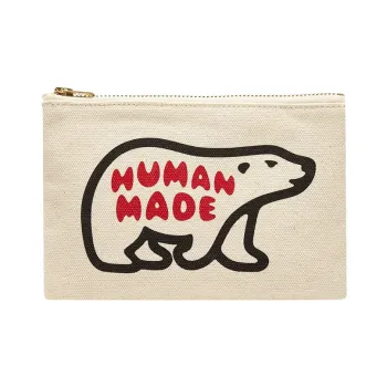 HUMAN MADE Canvas Bag Clutches Regular Women's White