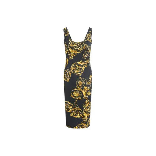 VERSACE JEANS COUTURE Sleeveless Dresses Women's Black