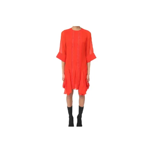 Chloé Short-Sleeved Dresses Women's Red