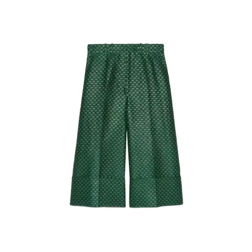 GUCCI Knit Sweatpants Women's Green