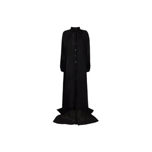 Ann Demeulemeester Long-Sleeved Dresses Women's Black