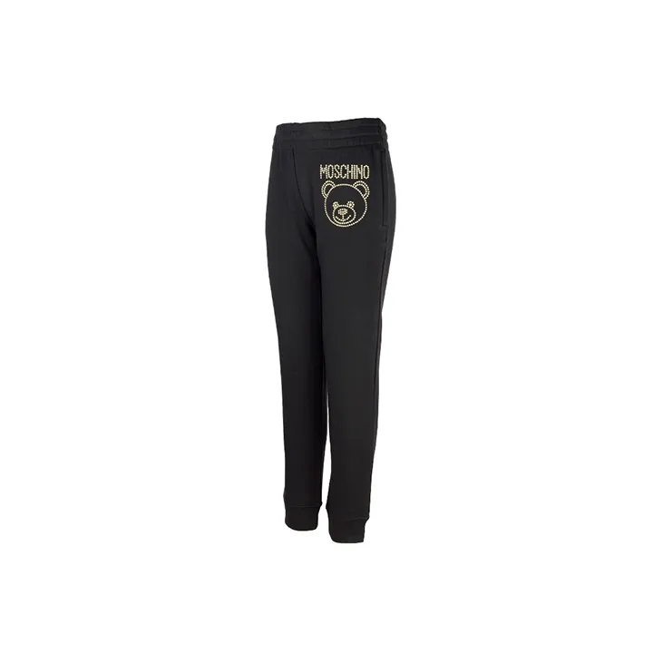 MOSCHINO Knitted Sweatpants Women's Black-2
