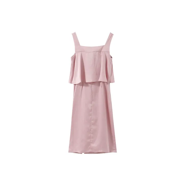 YUMOMO STAR Sleeveless Dresses Women's Light Pink-1