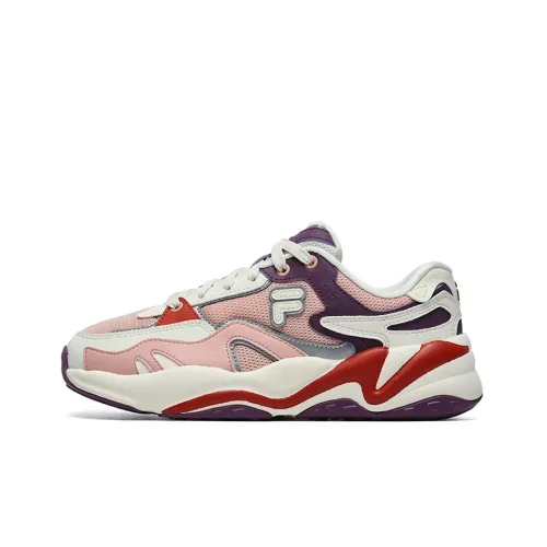 FILA FUSION Flash Casual Shoes Women's Low-Top Light Blush