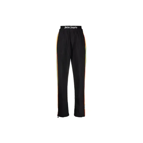 PALM ANGELS Knitted Sweatpants Women's Black