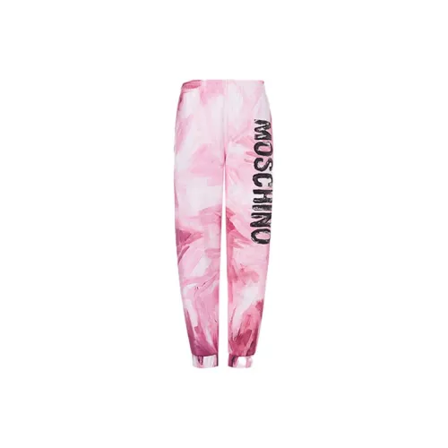 MOSCHINO Knitted Sweatpants Women's Pink