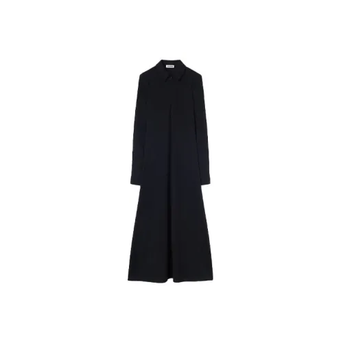 JIL SANDER Long-Sleeved Dresses Women's Black