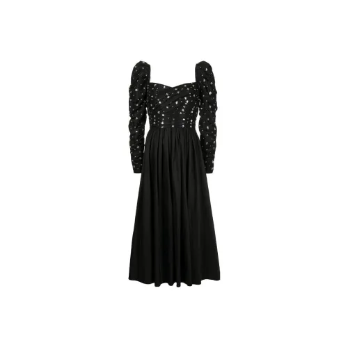 Self-portrait Cluster Sequin Taffeta Mini Dress