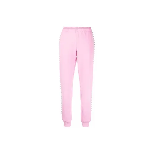 MOSCHINO Knitted Sweatpants Women's Pink