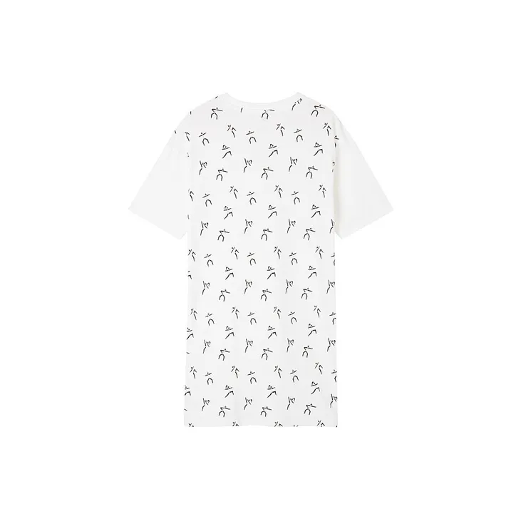 New Balance Short Sleeved Dresses Women's White-1