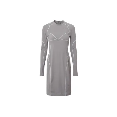 UPON PRO Long-Sleeved Dresses Women's Gray