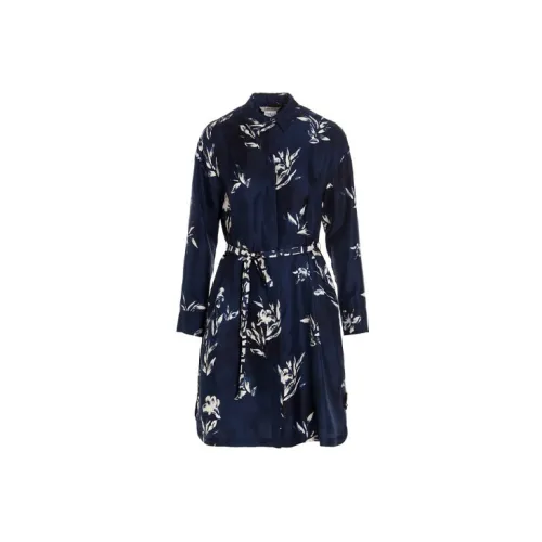 'S MAX MARA Long-Sleeved Dresses Women's Blue